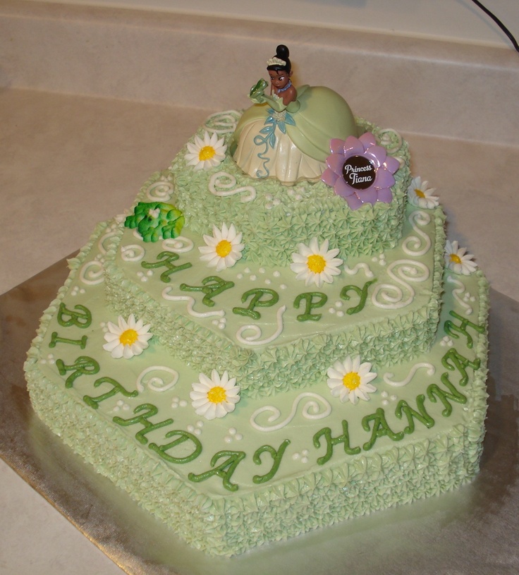 Princess Tiana Birthday Cake