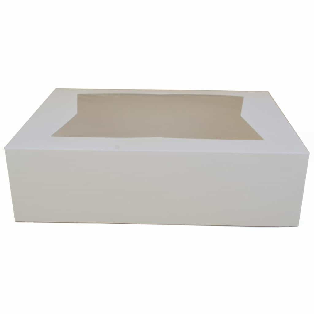 Quarter Sheet Cake Box with Window