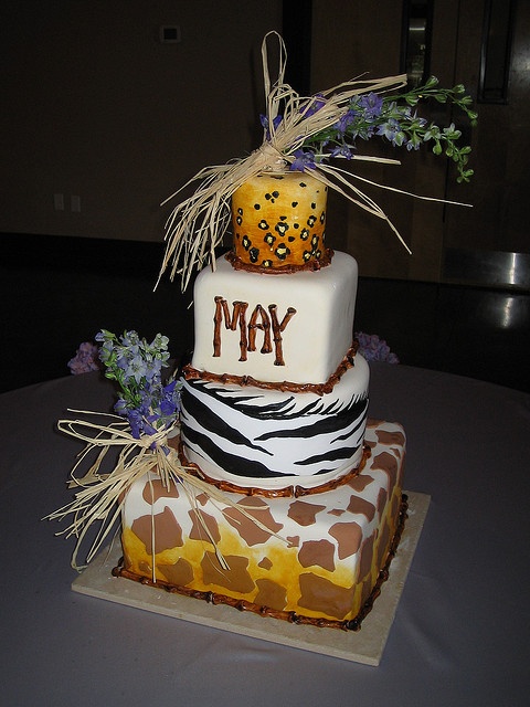 Safari Wedding Cake