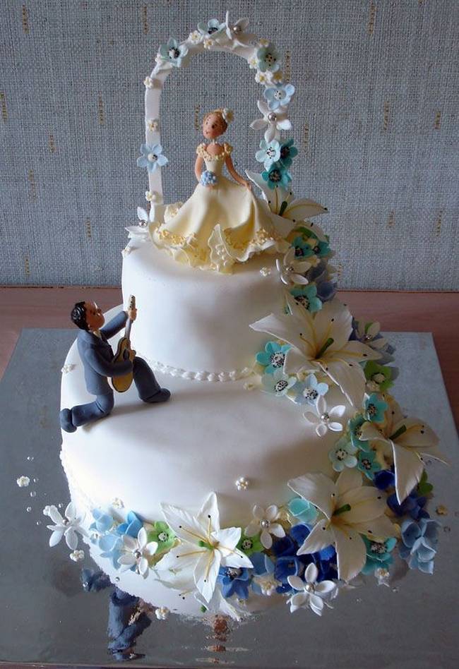 Unique Wedding Cake Design