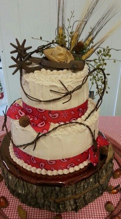 Western Themed Birthday Cake Designs