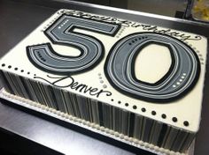 50th Birthday Sheet Cakes