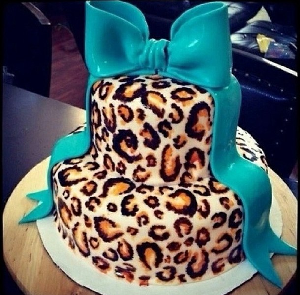 Cheetah Birthday Cakes for Girls