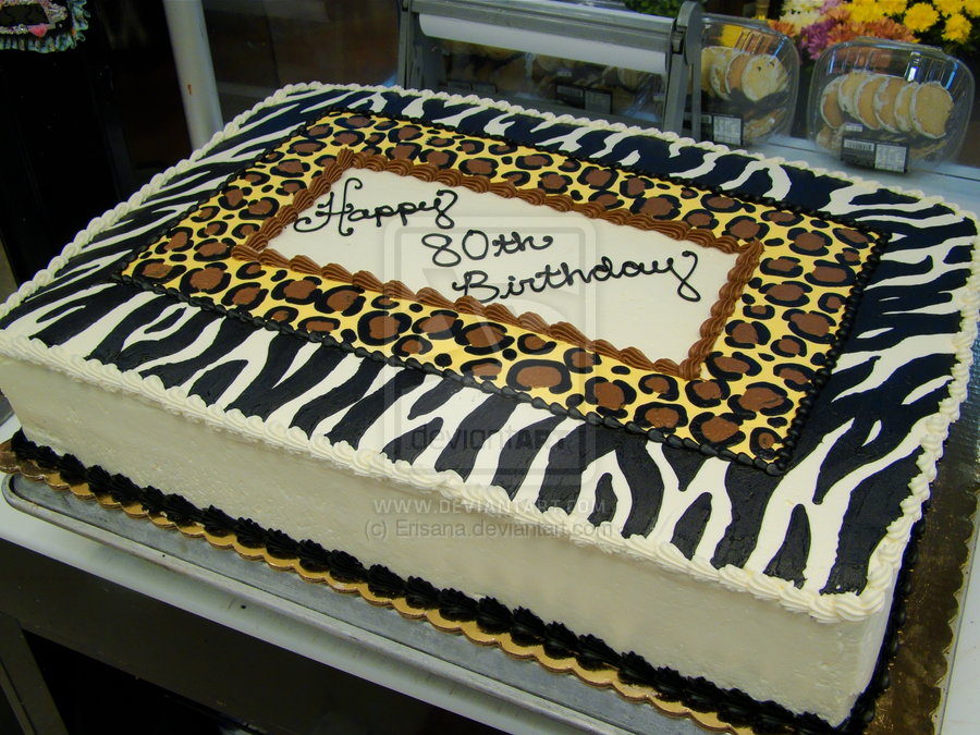 10 Photos of See Pics Of Cheetah Print Sheet Cakes