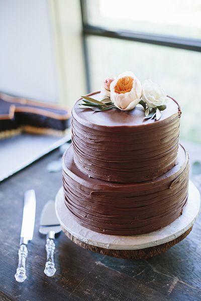 Chocolate Wedding Cake