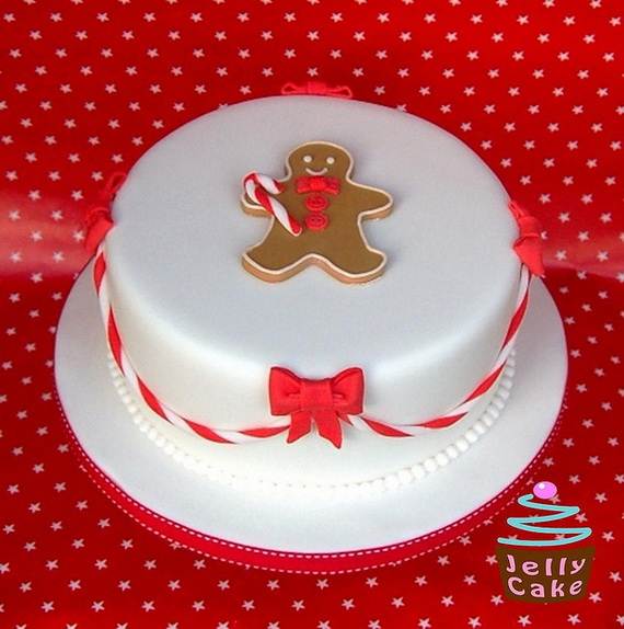 Christmas Gingerbread Man Cake