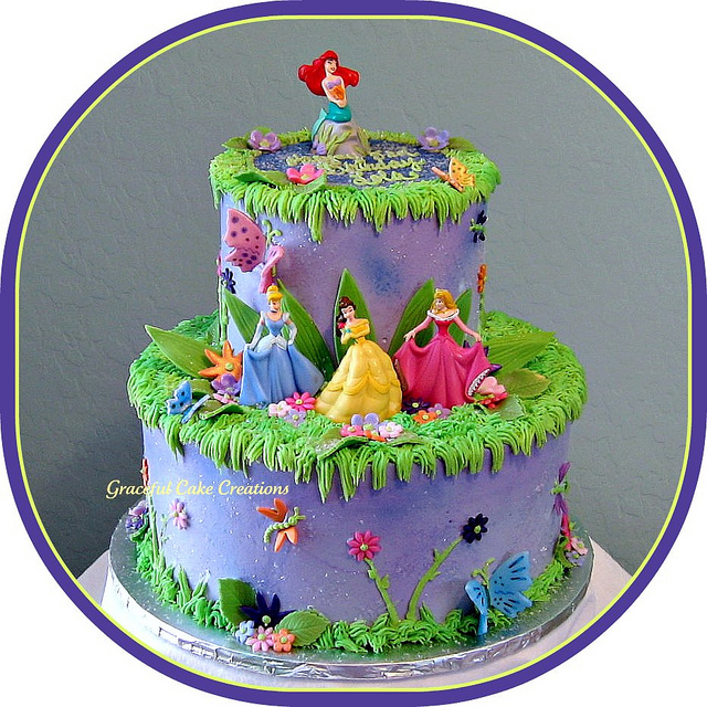 7 Faboulous Disney Princess Birthday Cakes Photo The Princess