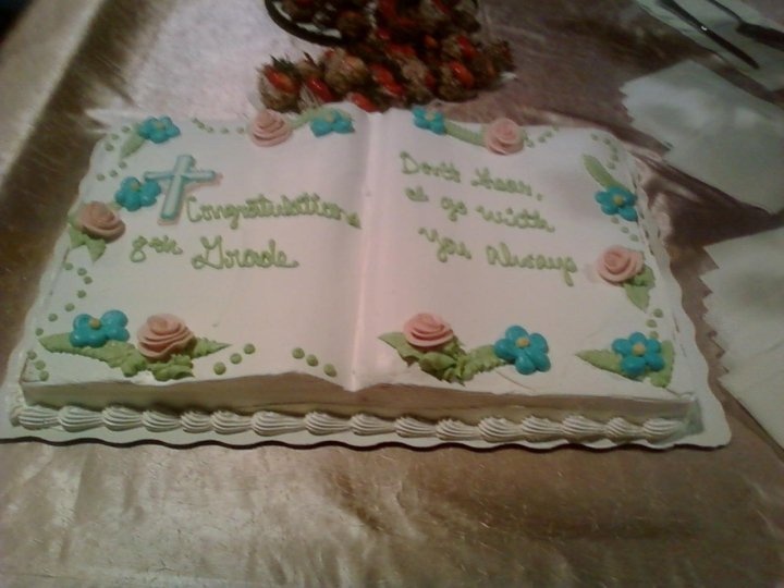 Full Sheet Cake Graduation