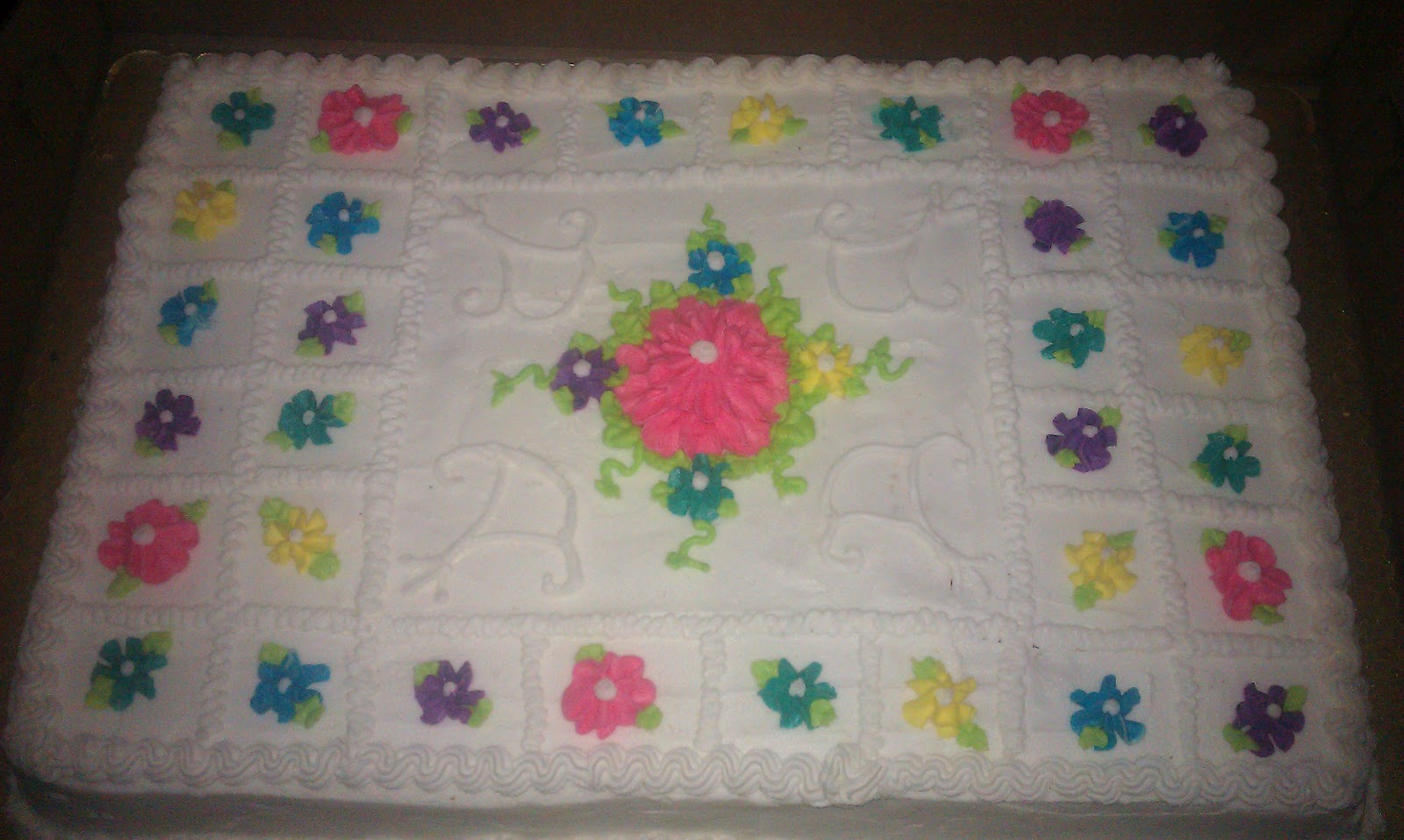 Full Size Sheet Cake