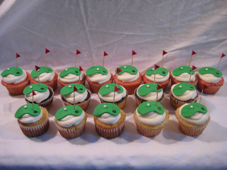 Golf Retirement Cupcakes Ideas