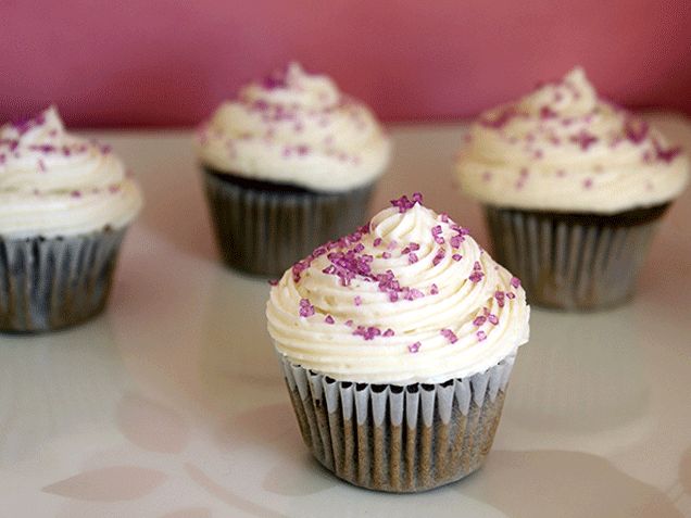 Grape Cupcakes