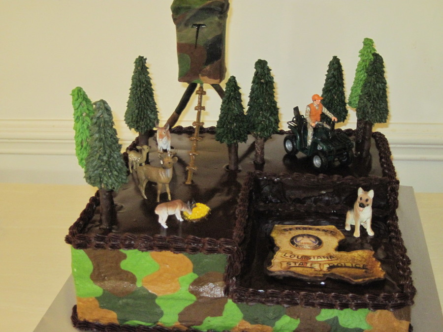 7 Photos of Hunters Grooms Cakes Cakes