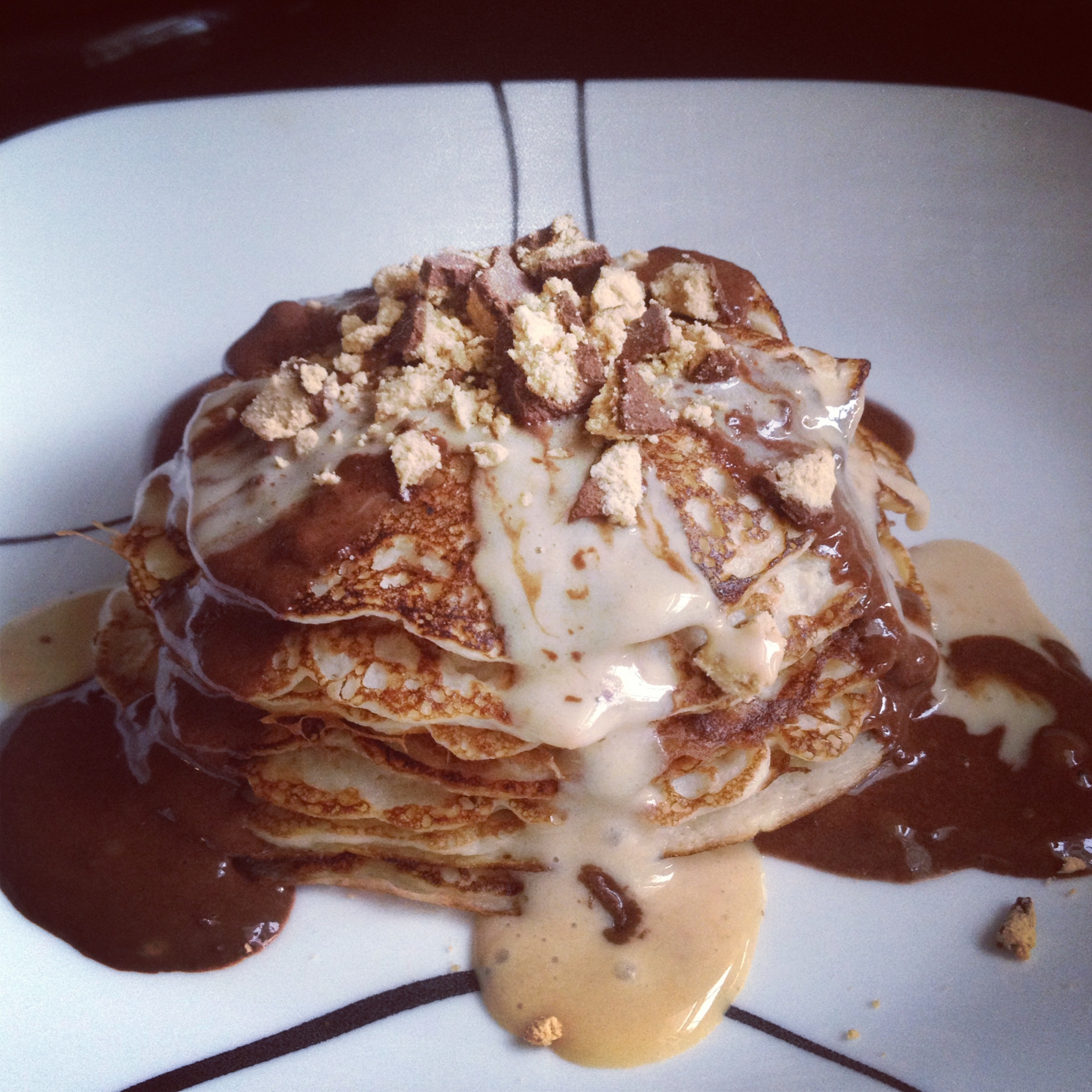 Peanut Butter Protein Pancakes