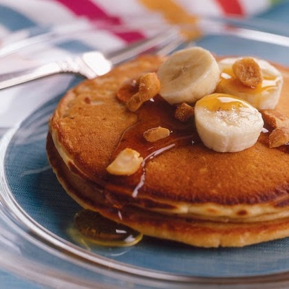 Peanut Butter Protein Pancakes