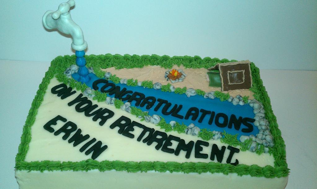 Retirement Cake Decorating Ideas