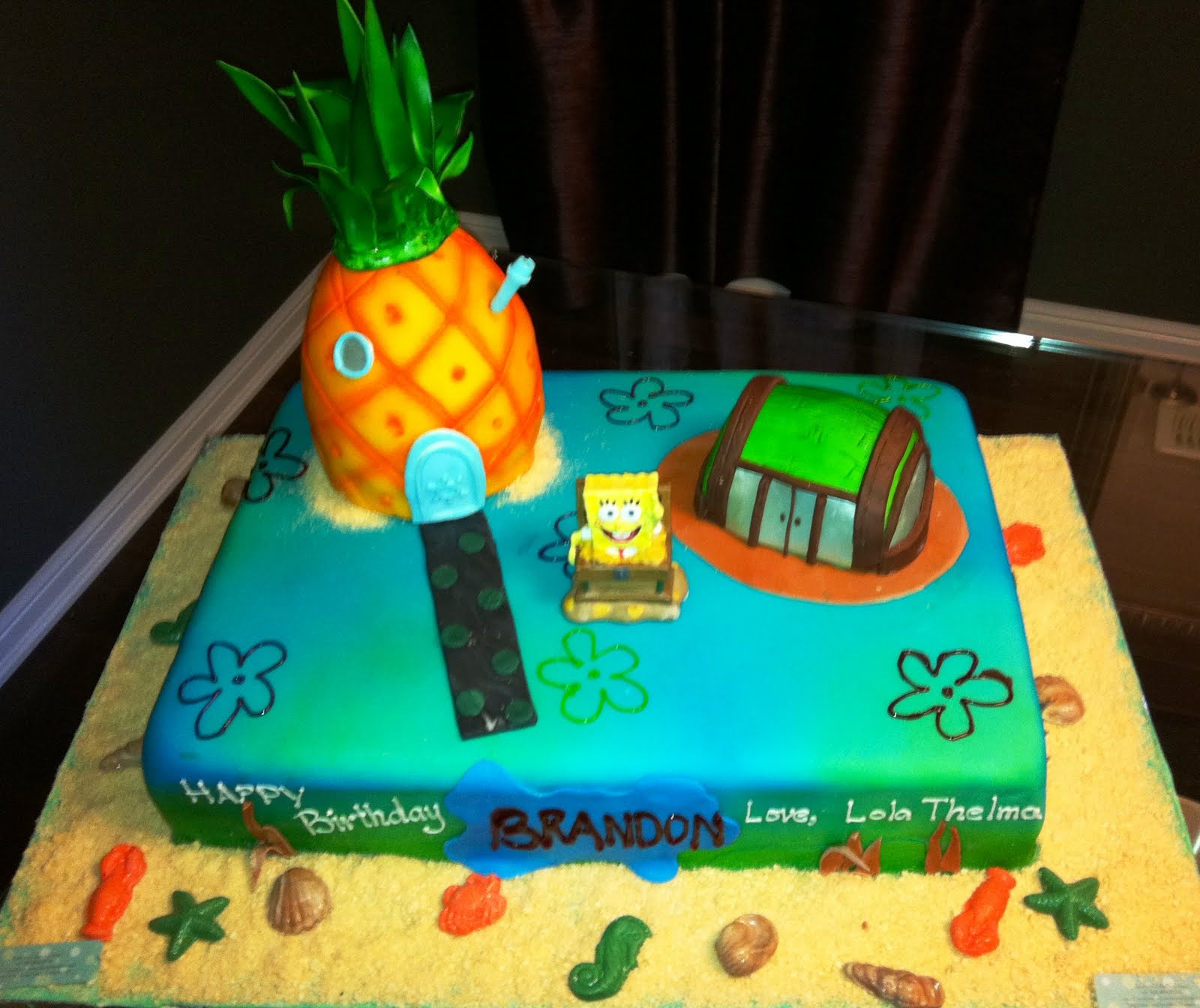 Spongebob Birthday Cake