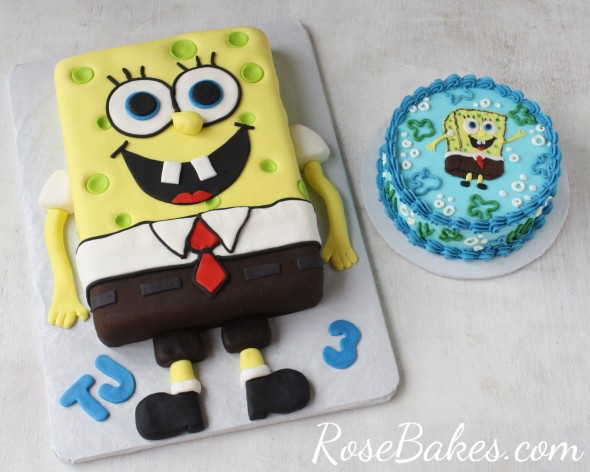 Spongebob Sheet Cake