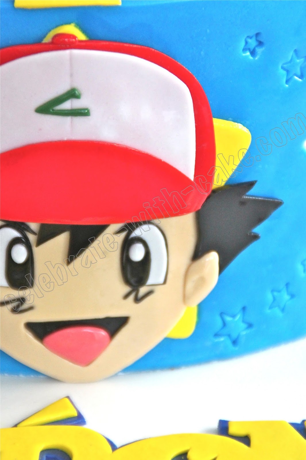 8 Ash And Pikachu Birthday Cakes Photo - Pokemon Birthday Cake, Pokemon ...