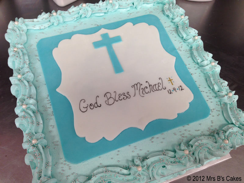 Baptism Sheet Cakes