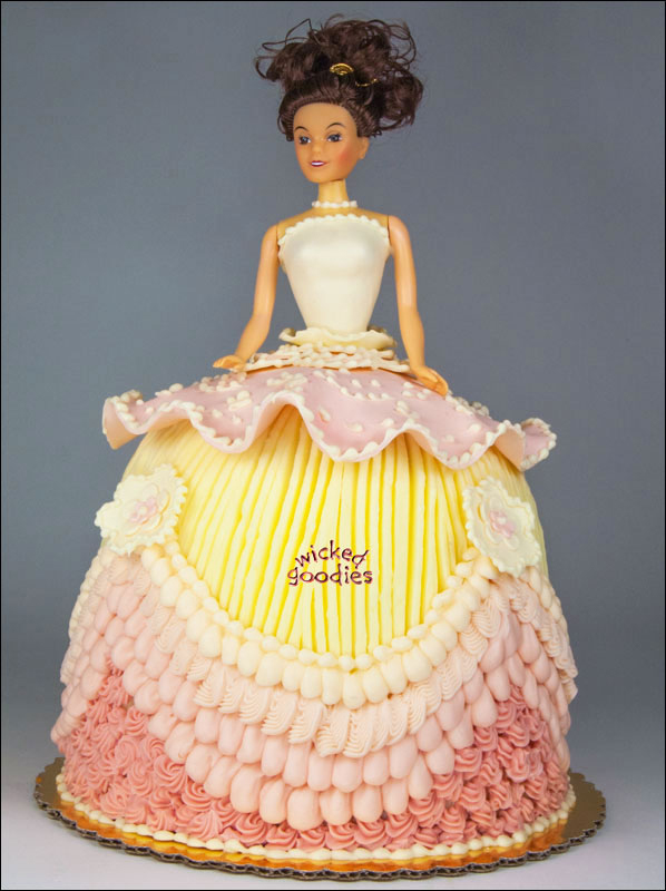 Doll Cake Decorating Ideas