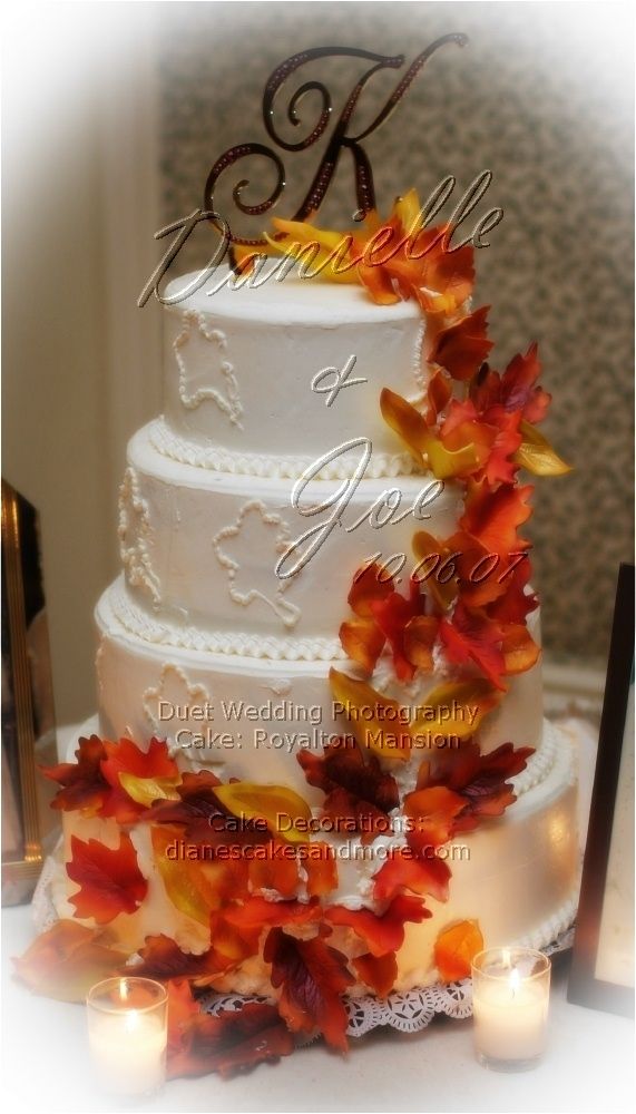 Fall Wedding Cake Ideas