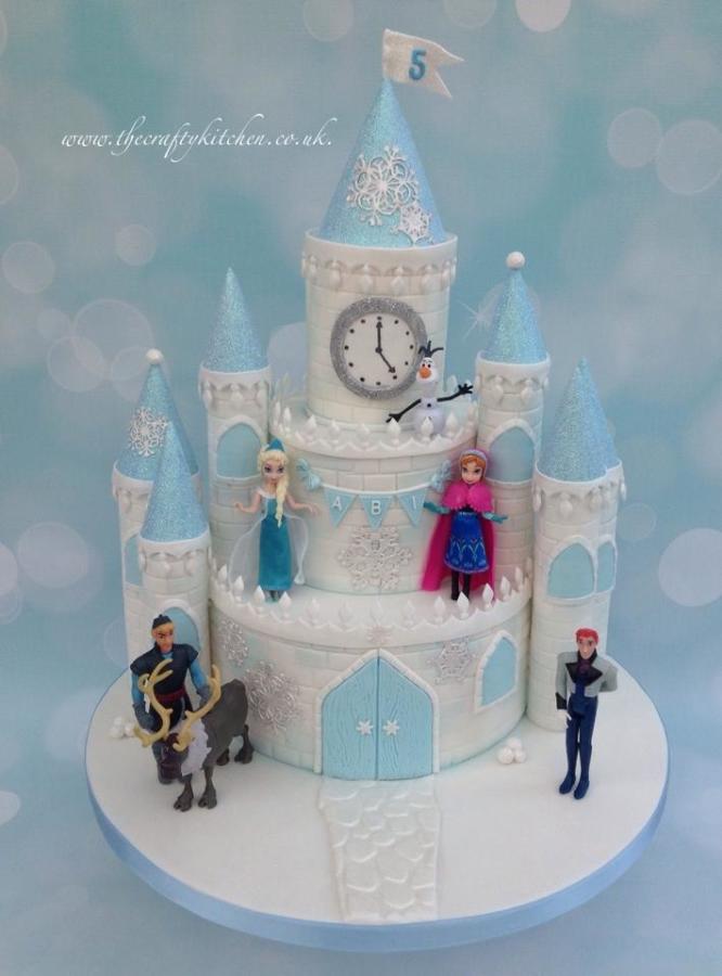 Frozen Castle Cake Ideas