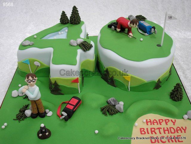 Golf Birthday Cake Ideas