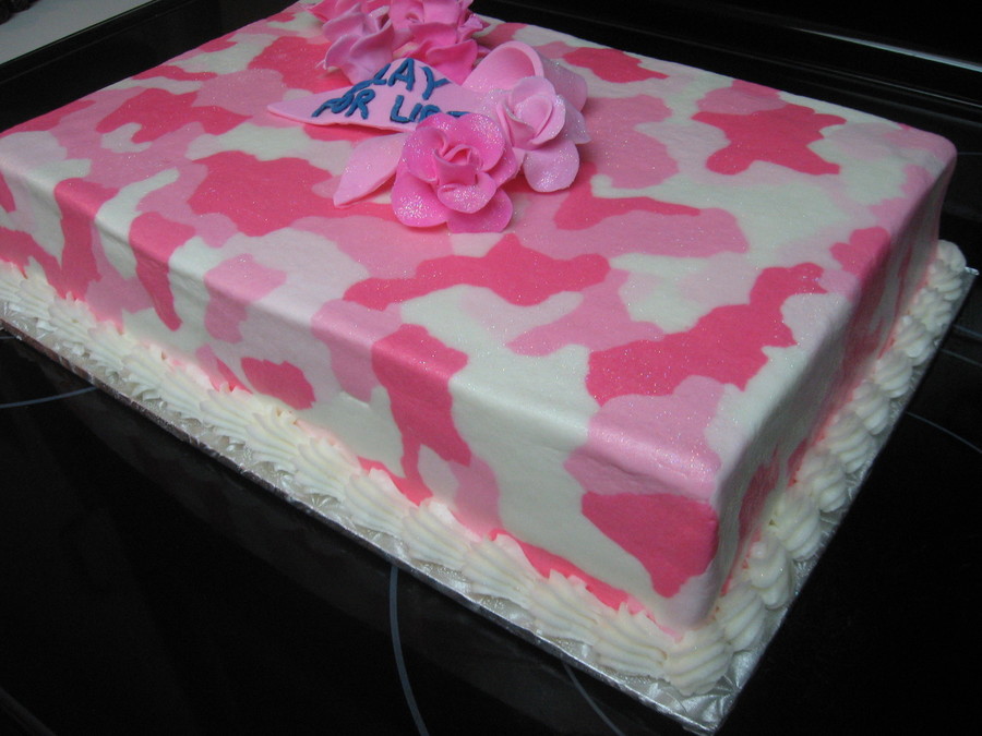 11 Photos of Sheet Cakes Pink Camo