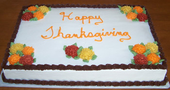 Thanksgiving Sheet Cake Ideas