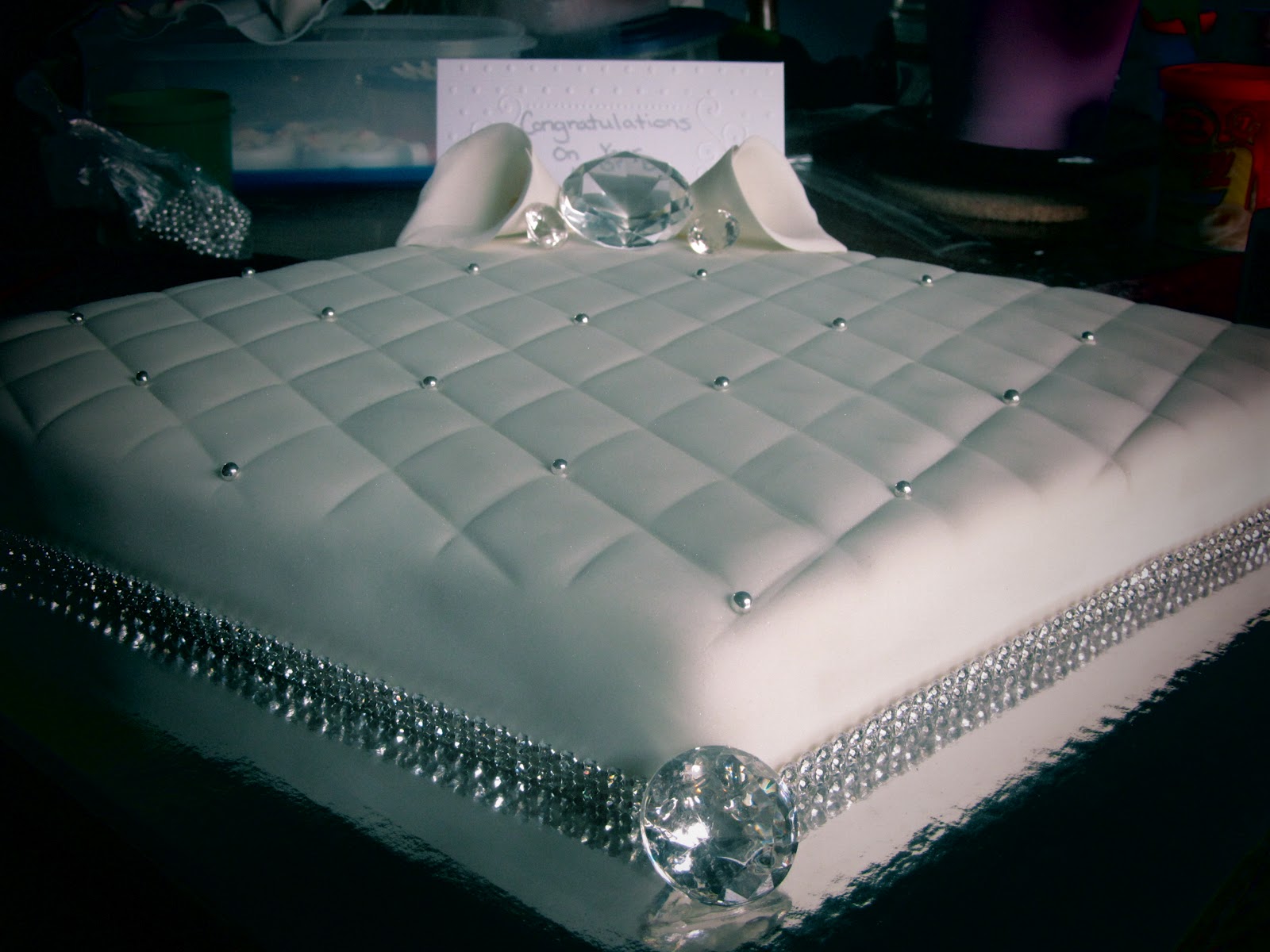 13 Photos of Diamond Anniversary Cakes Designs Idea