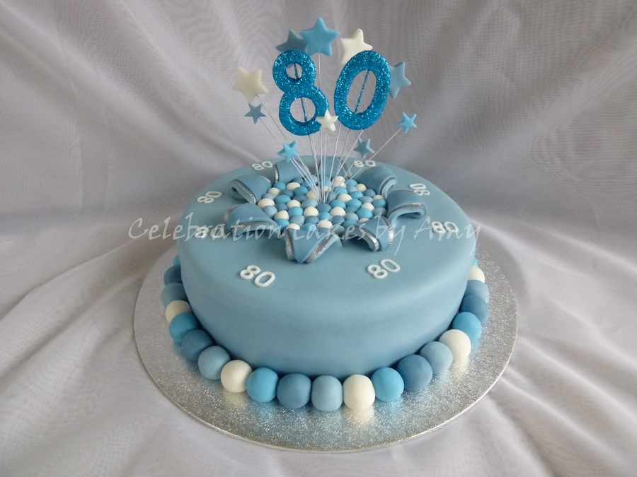 80th Birthday Cake