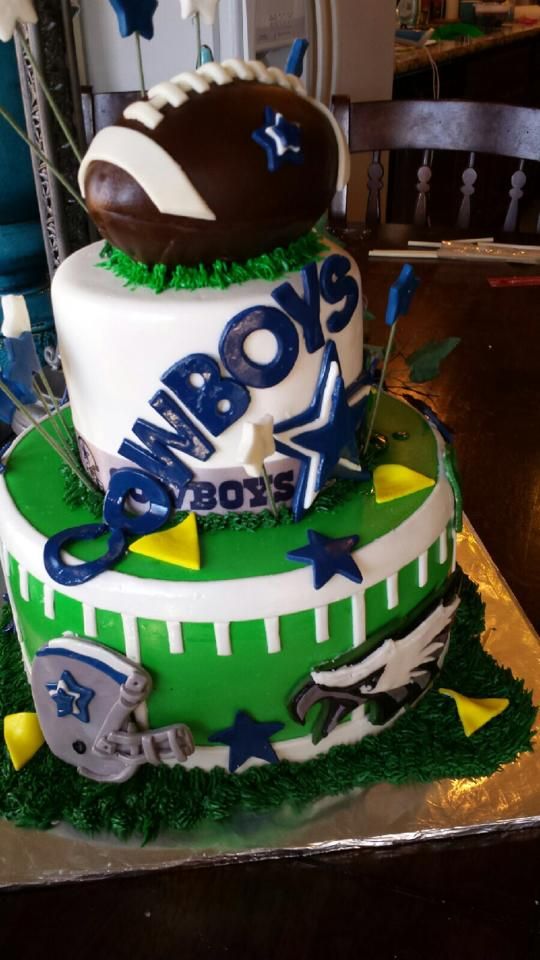 Awesome Dallas Cowboys Birthday Cake