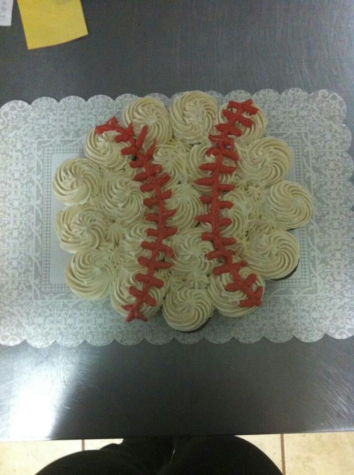 Baby Shower Pull Apart Cupcake Cake