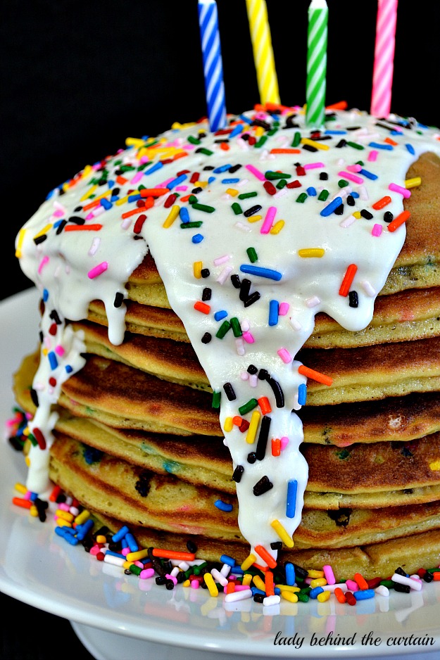 Birthday Cake Pancakes Recipe