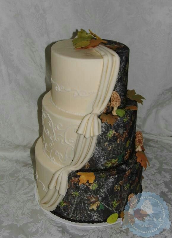 Camo Wedding Cake