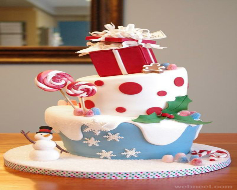 Christmas Cake Decorating Ideas