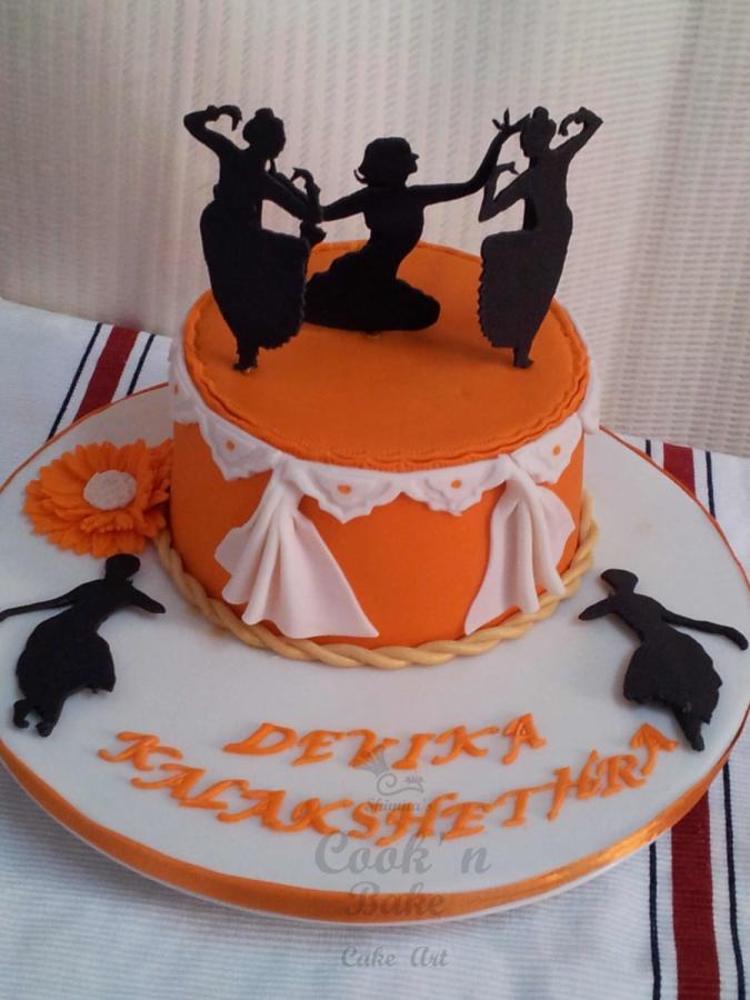 Dance Themed Birthday Cake