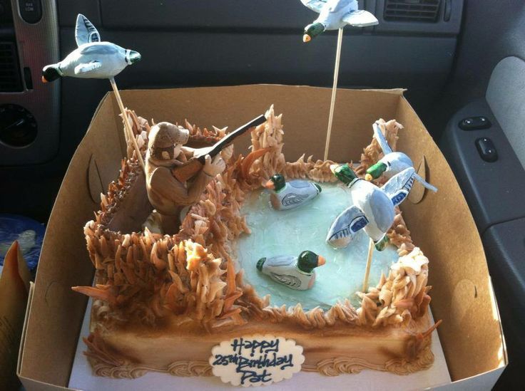 Duck Hunting Cake