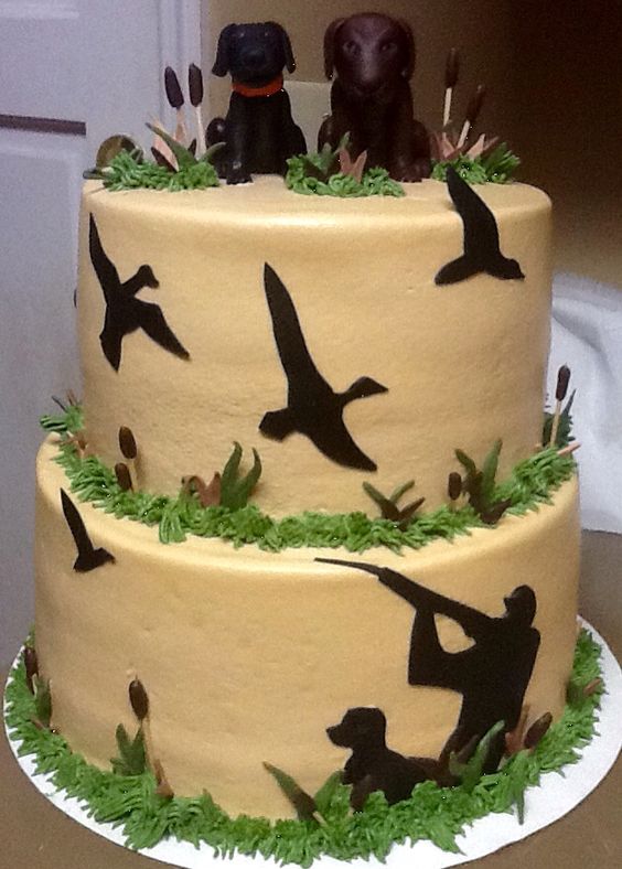 Duck Hunting Grooms Cake Ideas