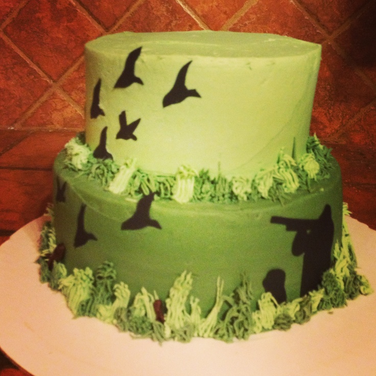 Duck Hunting Grooms Cake