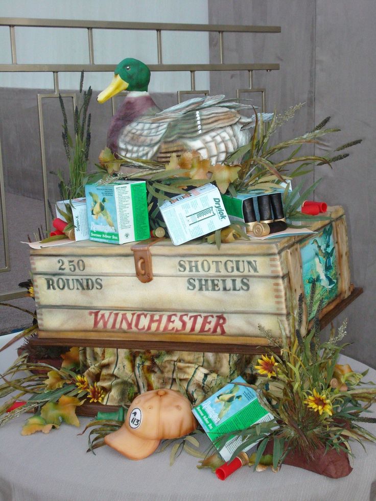 Duck Hunting Themed Cakes