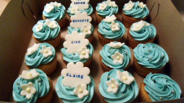 Fare Well Cupcake Ideas