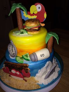 Jimmy Buffet Cake