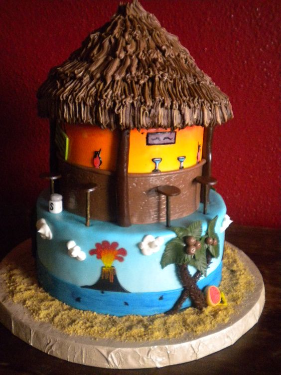 Jimmy Buffett Birthday Cake