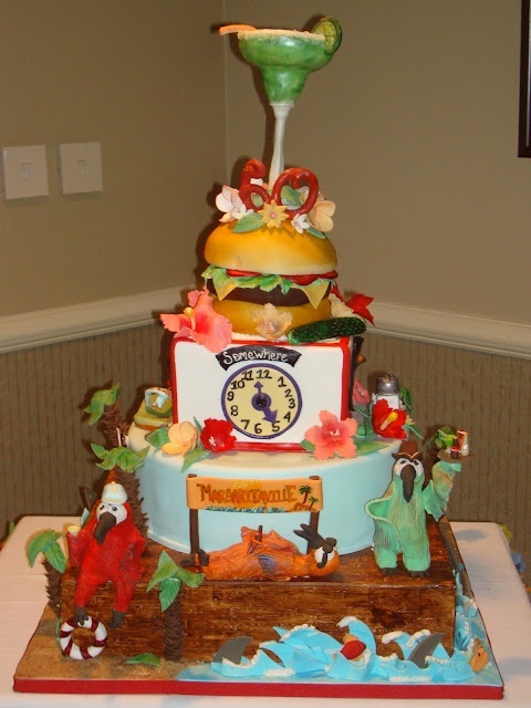 Jimmy Buffett Margaritaville Cake