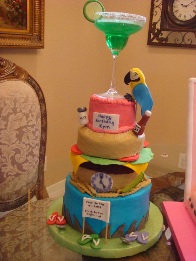 Jimmy Buffett Themed Birthday Party