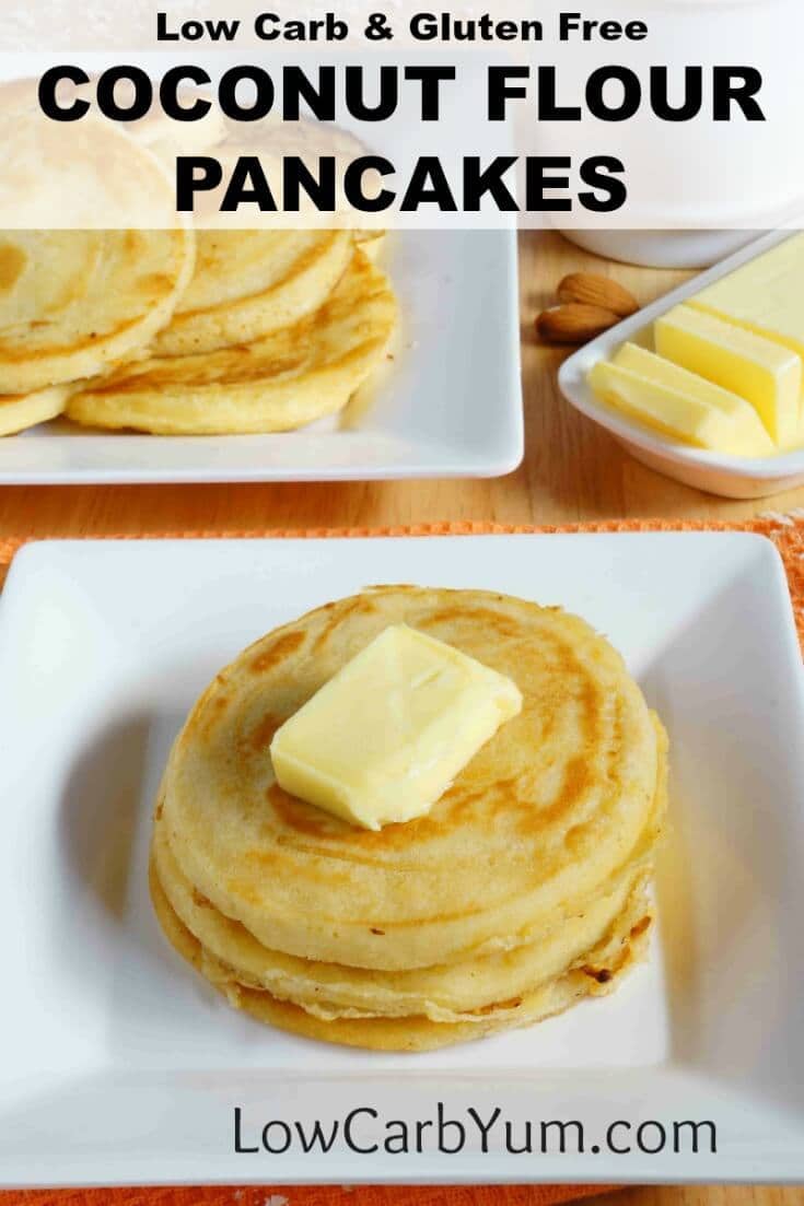 Low Carb Coconut Flour Pancake Recipe