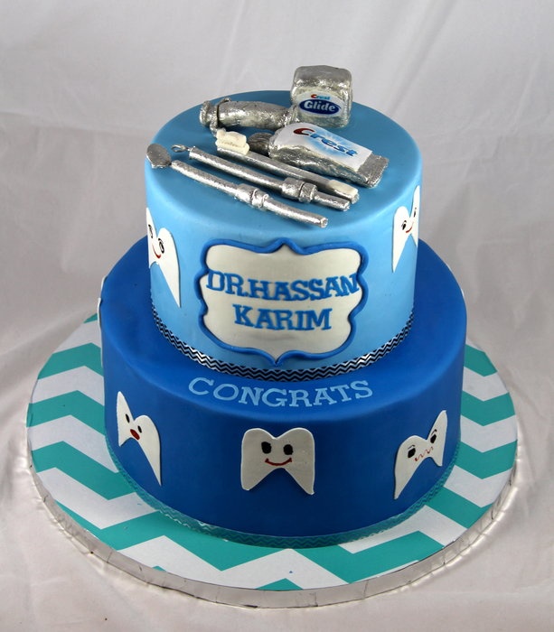 Pediatric Dental Retirement Cakes