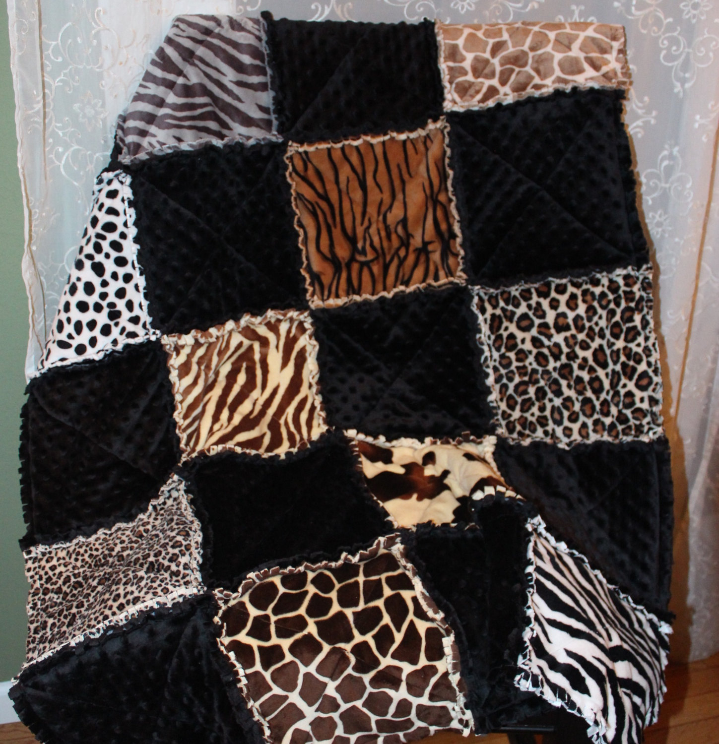 Rag Quilt Animal Prints