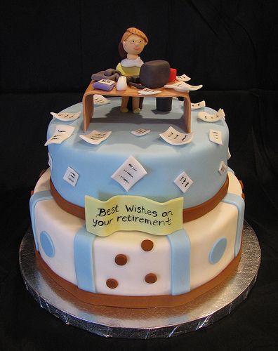 Retirement Cake Designs